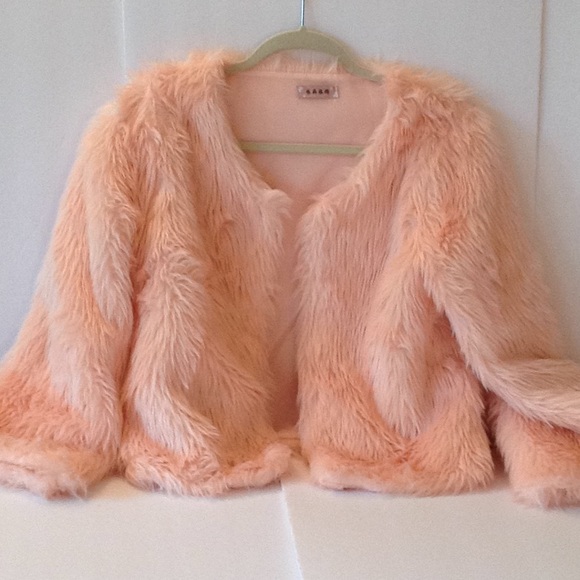 Jackets & Blazers - 🍃🌸 Anita's Passions - 'Peachy Furry Jacket' 🍃